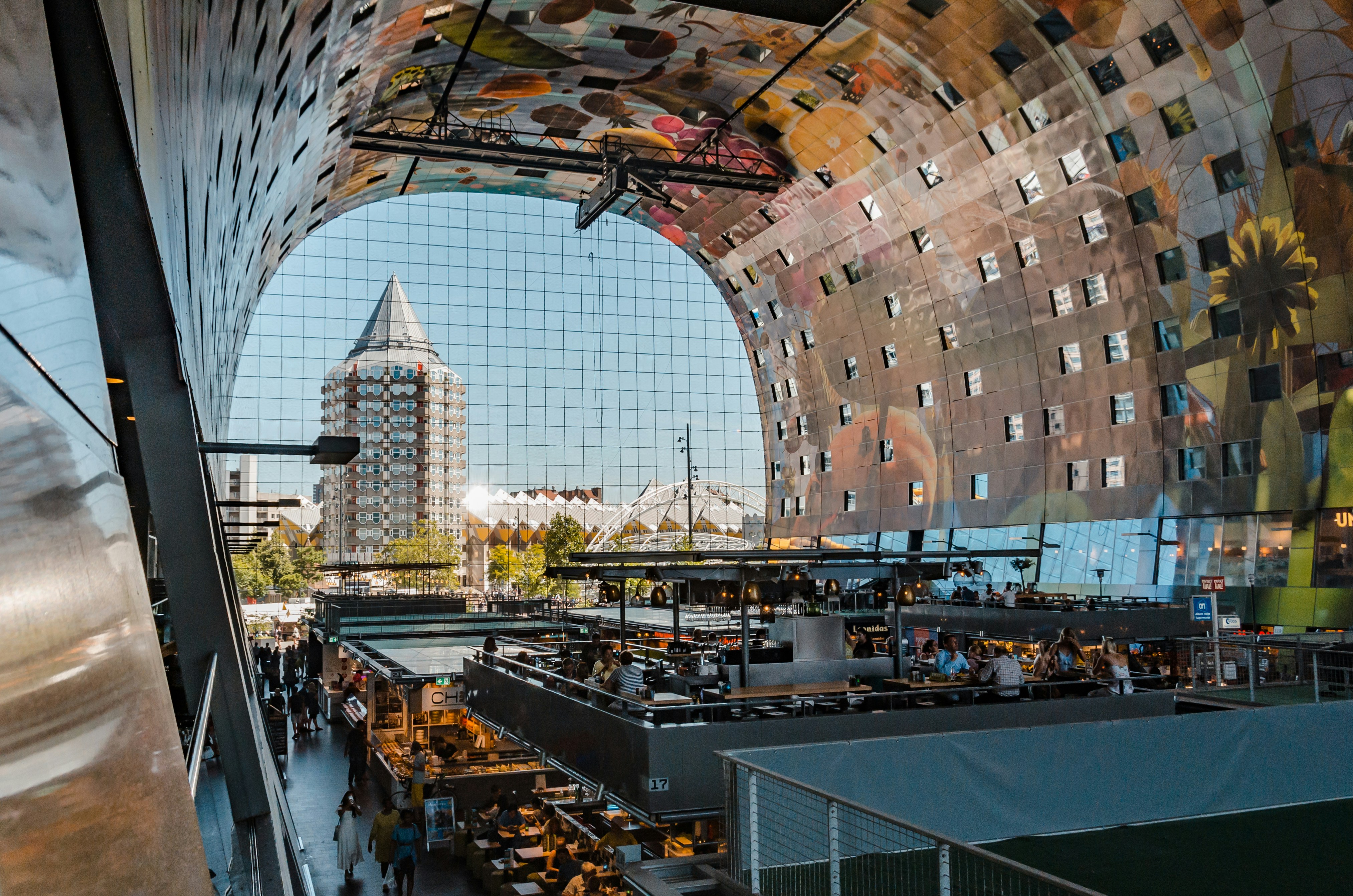 Market Hall in Rotterdam.